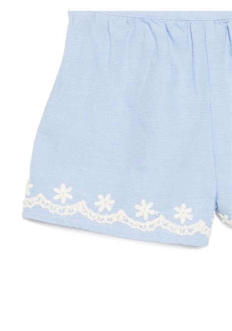 Shorts con ricamo LOUISE MISHA KIDS | S0267NOXFORD BLUE